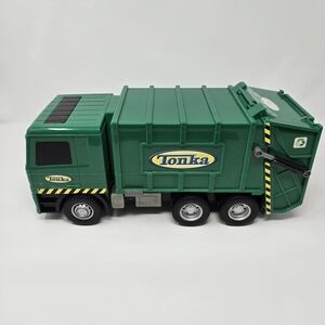 Tonka Green Recycle Garbage Truck Toy with Sound